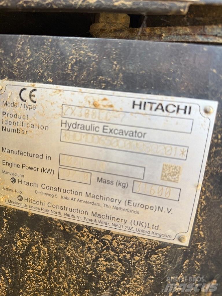 Hitachi ZX 300 LC-7 Pelle sur chenilles