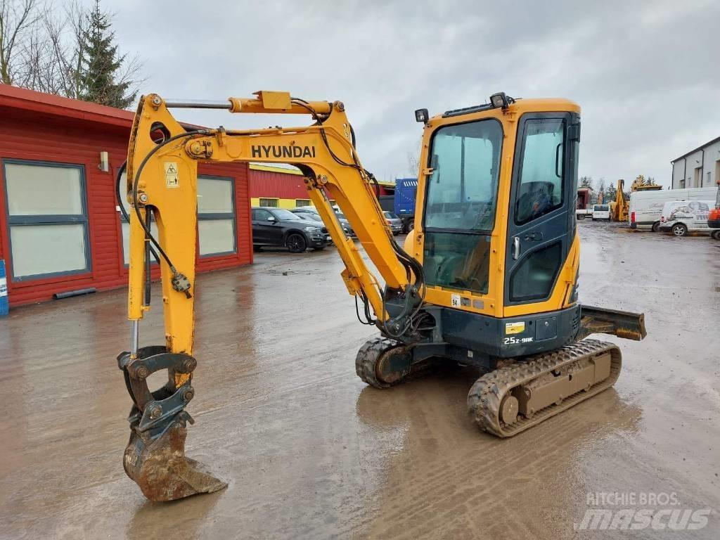 Hyundai R25Z-9AK Mini pelle < 7t