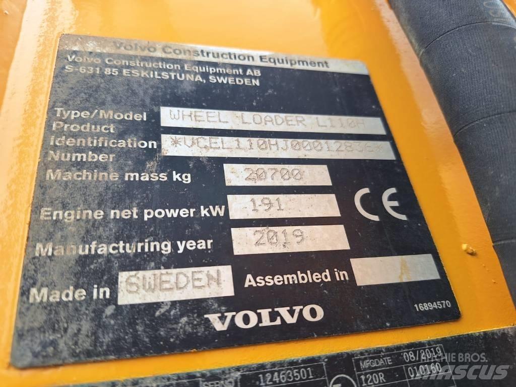 Volvo L110H VAAKA, YM Chargeuse sur pneus