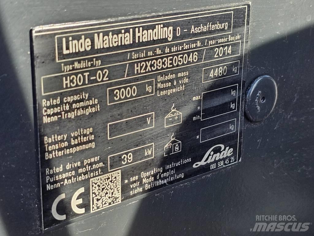 Linde H30T-02 Chariots GPL
