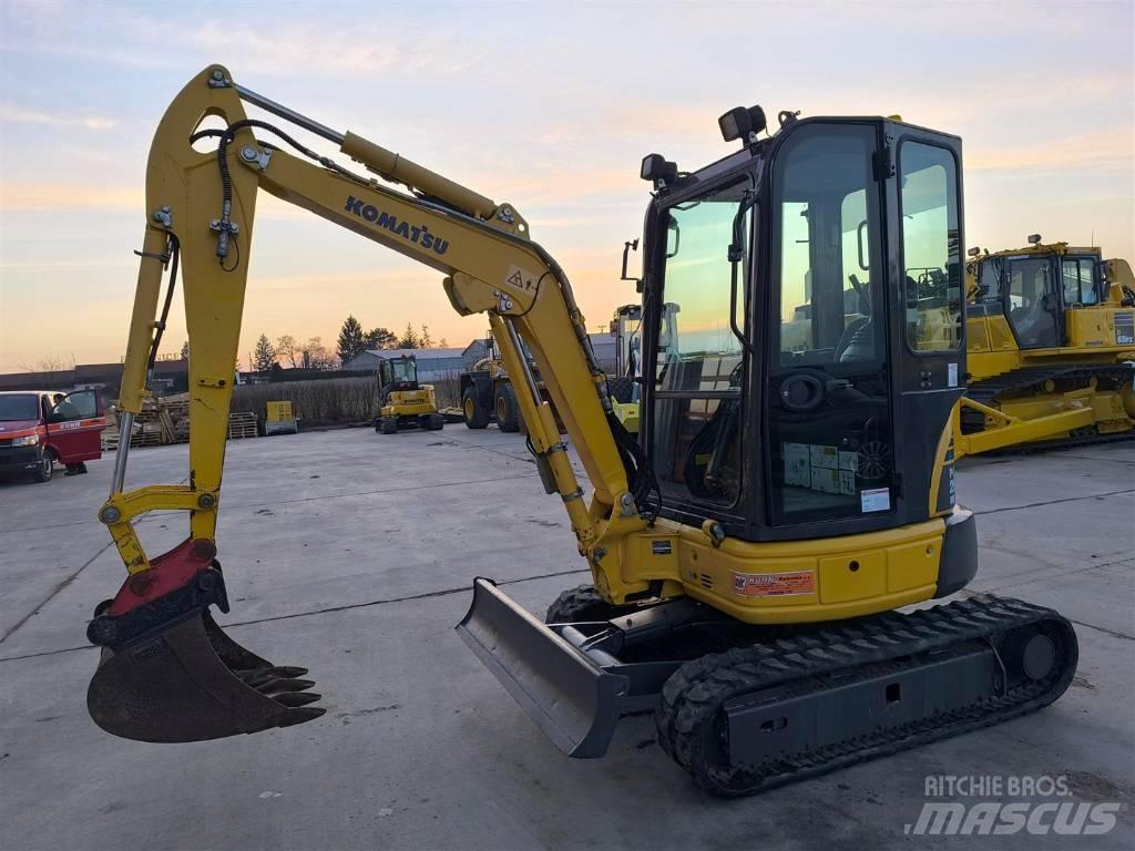 Komatsu PC 26 MR-5 Mini pelle < 7t