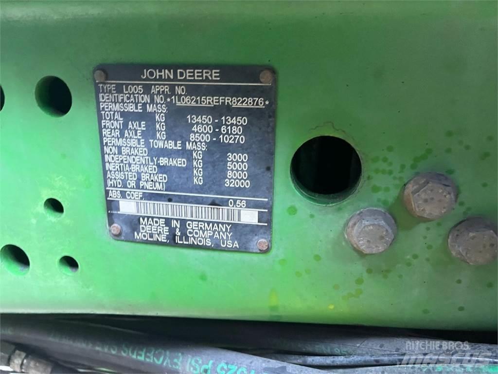 John Deere 6215R Tracteur