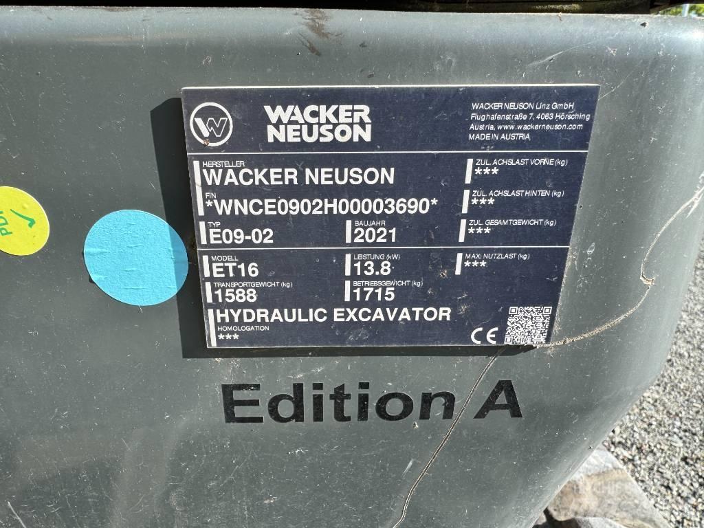 Wacker Neuson ET16 Pelle sur chenilles