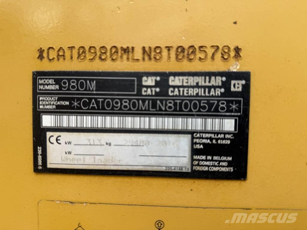 CAT 980M Chargeuse sur pneus