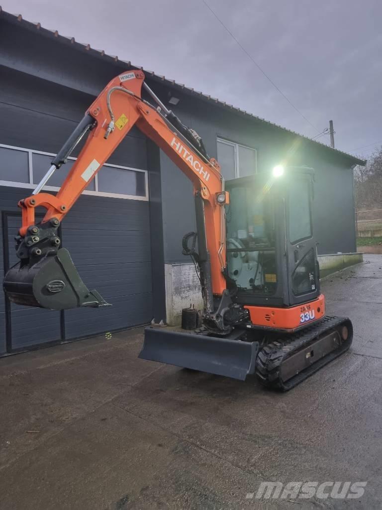 Hitachi 33u Zaxis Mini pelle < 7t