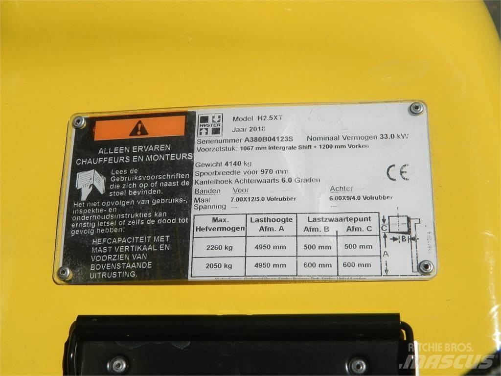 Hyster H2 50XT Chariots diesel
