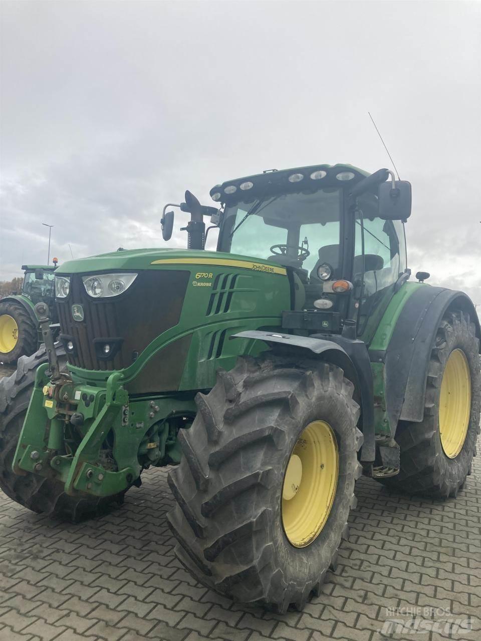 John Deere 6170R Tracteur