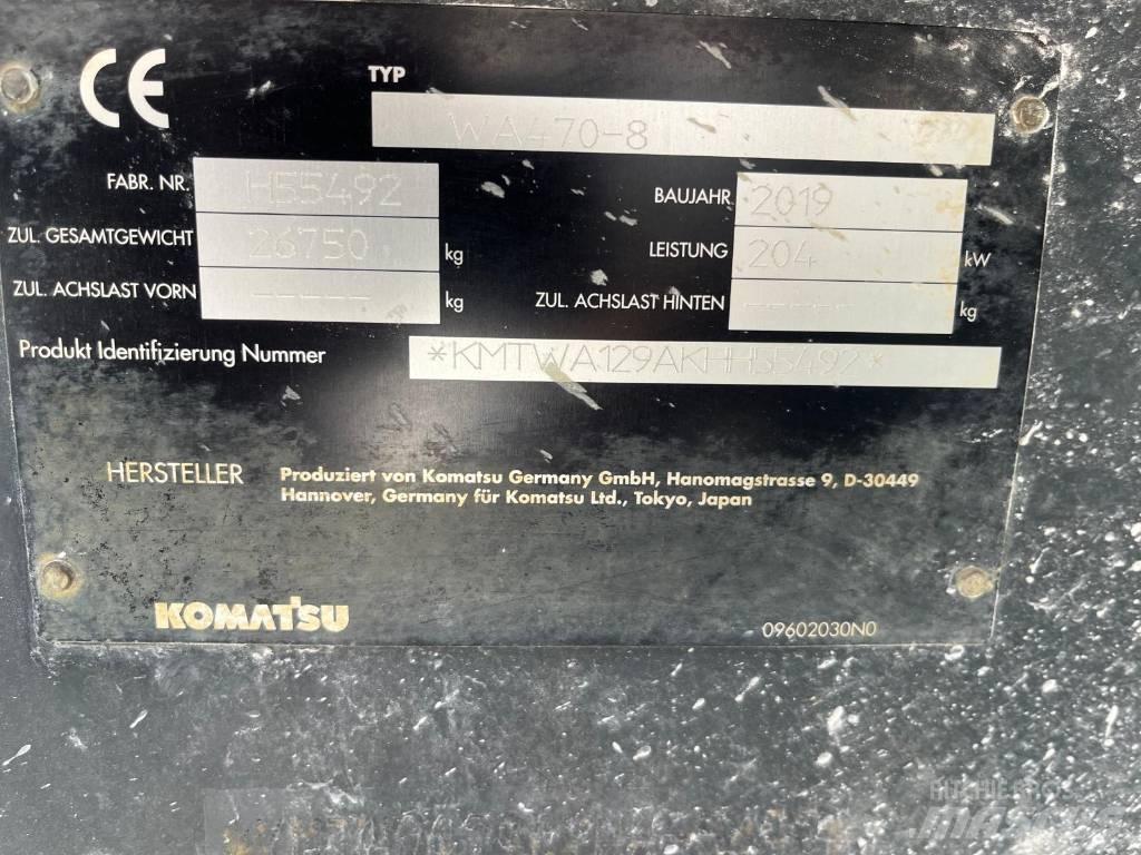 Komatsu WA 470-8 Chargeuse sur pneus