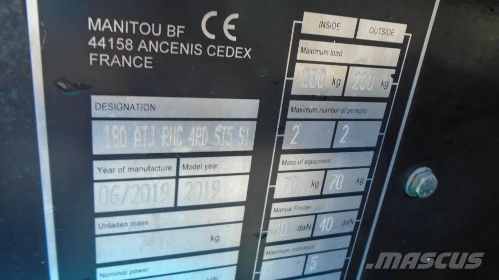 Manitou 180 ATJ Nacelles articulées