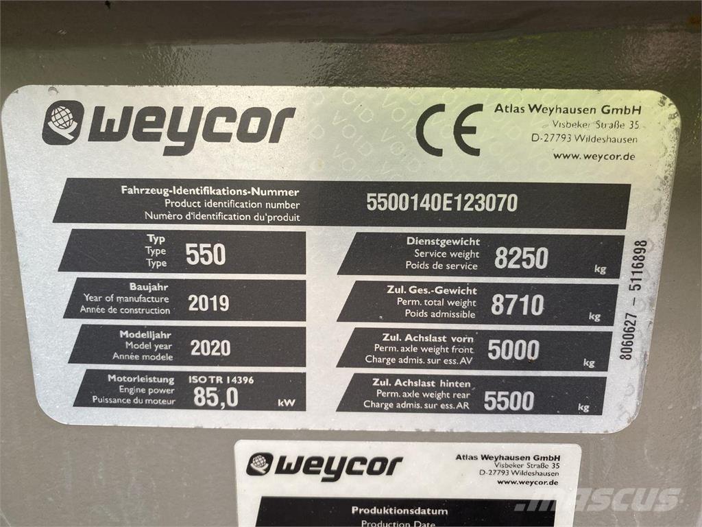 Weycor AR550 HS Chargeuse multifonction