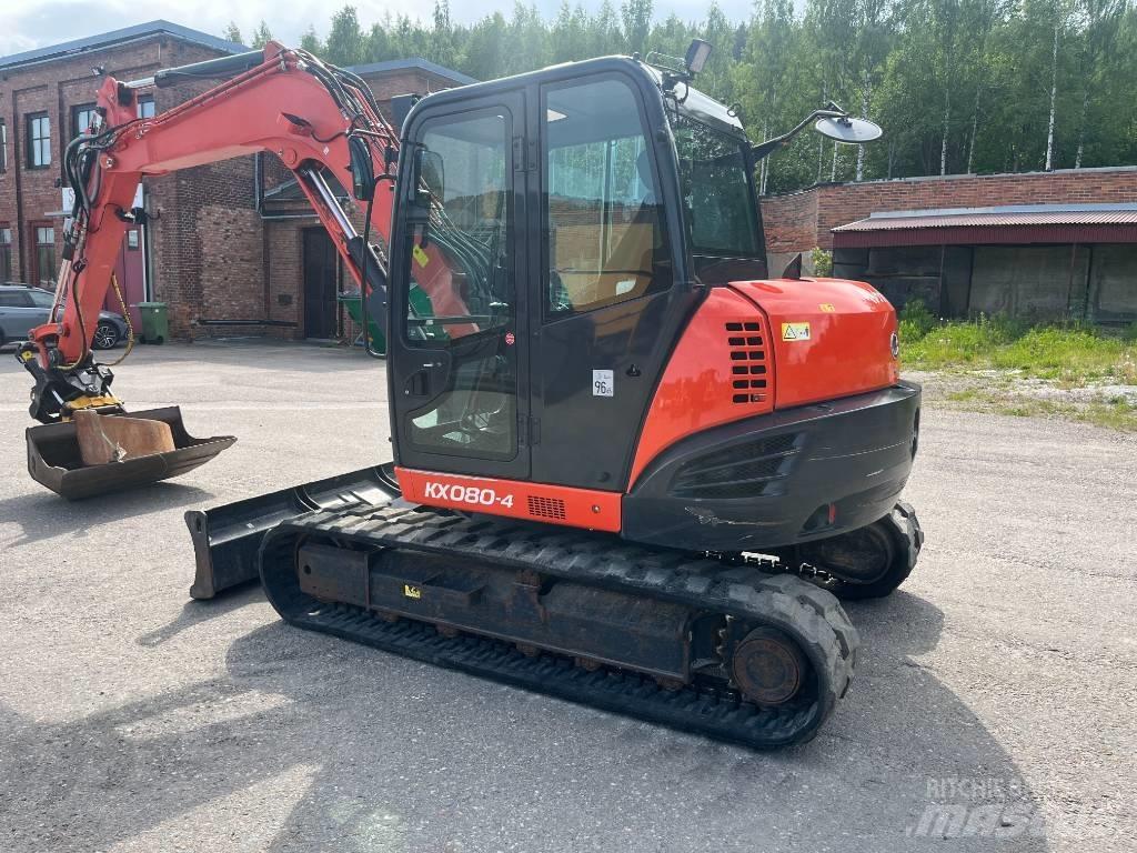 Kubota KX 080-4 Mini pelle 7t-12t