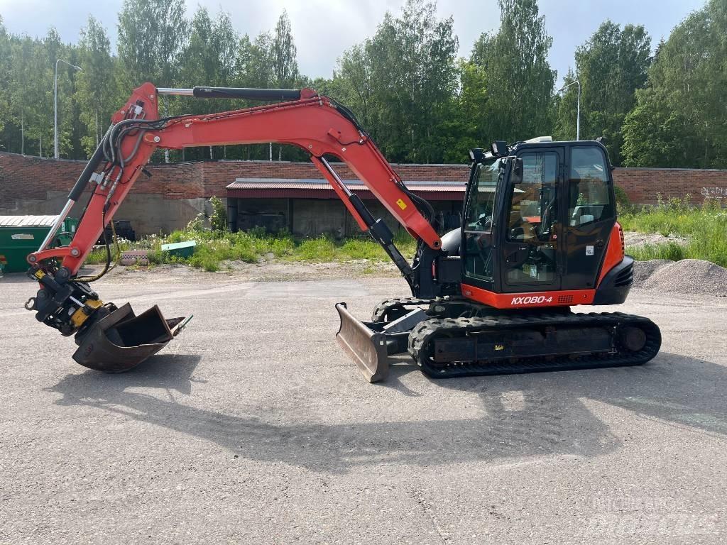 Kubota KX 080-4 Mini pelle 7t-12t
