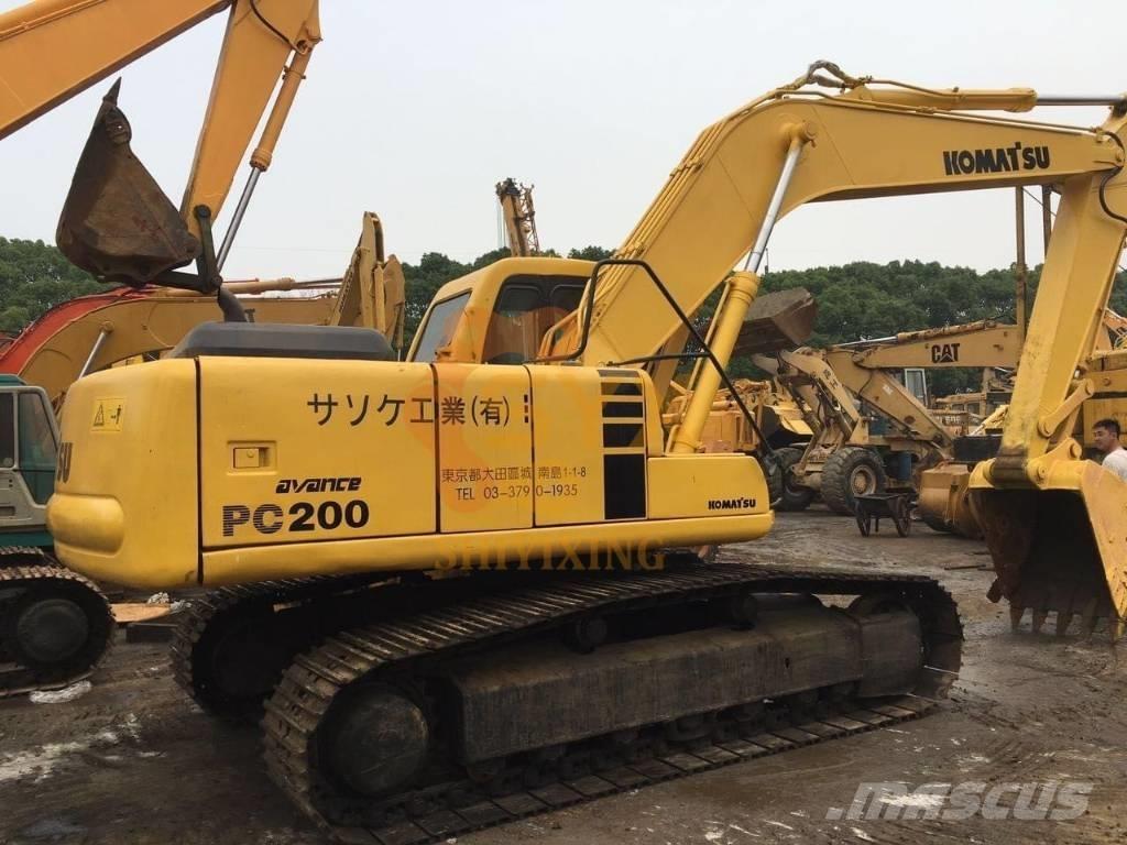 Komatsu PC 200-6 Pelle sur chenilles