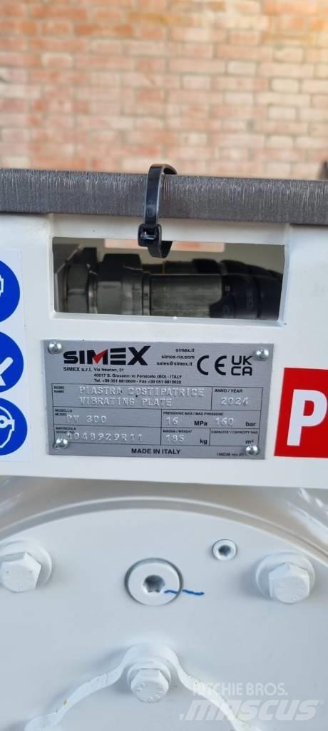 Simex PV300 Accessoires pour matériels travaux routiers