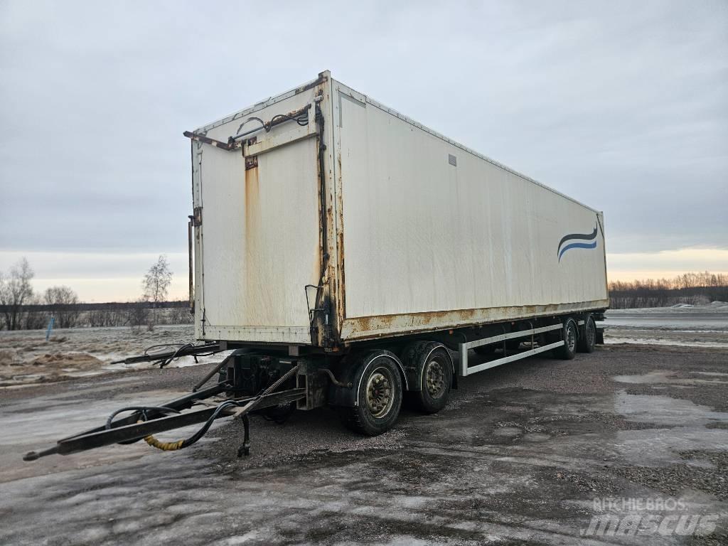 AM 4 aks Sivukippi Remorque pour copeaux de bois