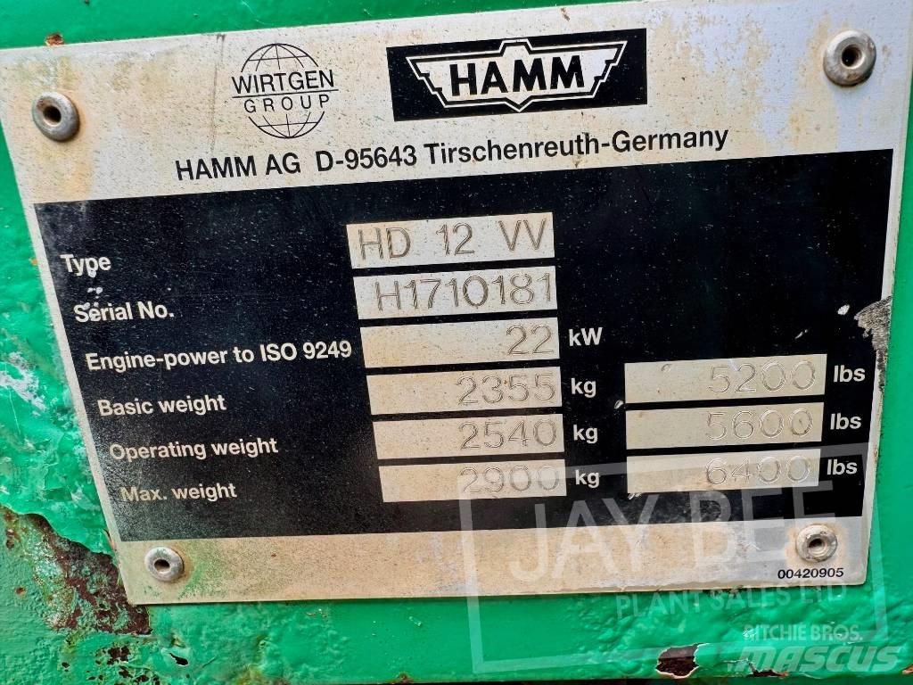 Hamm HD 12 Rouleaux tandem