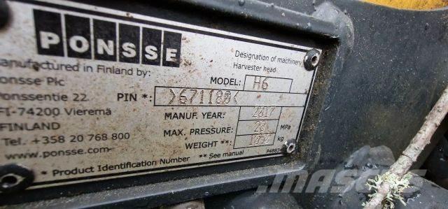 Ponsse Ergo 8wd Abatteuse