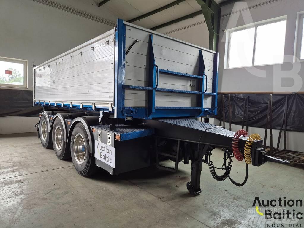 Nopa 25t. Tipper Semi remorque à rideaux coulissants (PLSC)