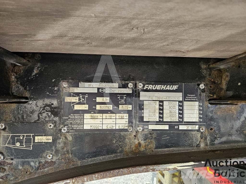 Fruehauf T39 Semi remorque à rideaux coulissants (PLSC)