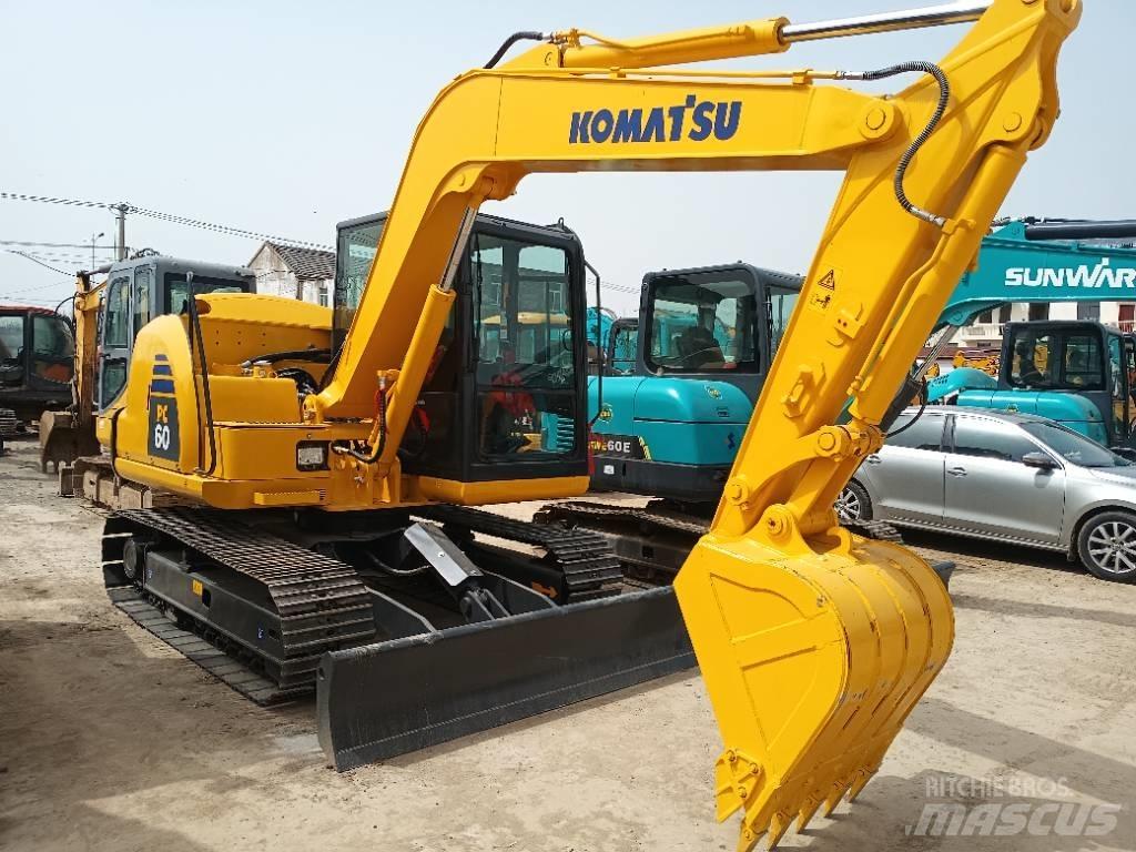 Komatsu PC 60 Mini pelle < 7t