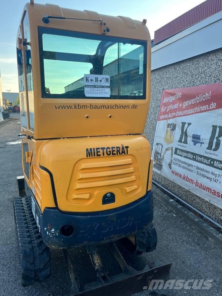 Hyundai R18-9 Mini pelle < 7t