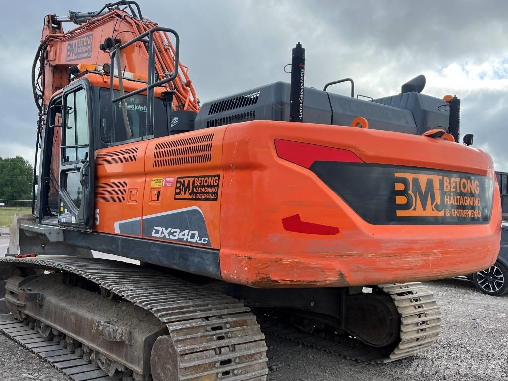 Doosan DX 340 LC-5 Pelle sur chenilles