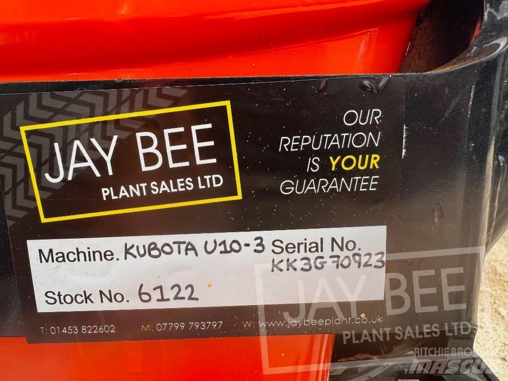 Kubota U 10-3 Mini pelle < 7t