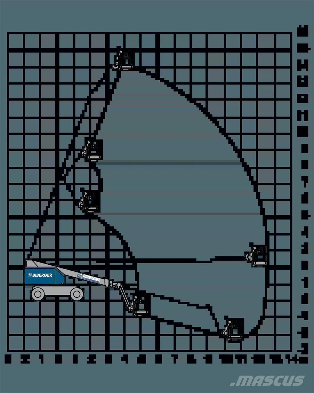 Aichi SP 14 DJ Nacelles télescopiques
