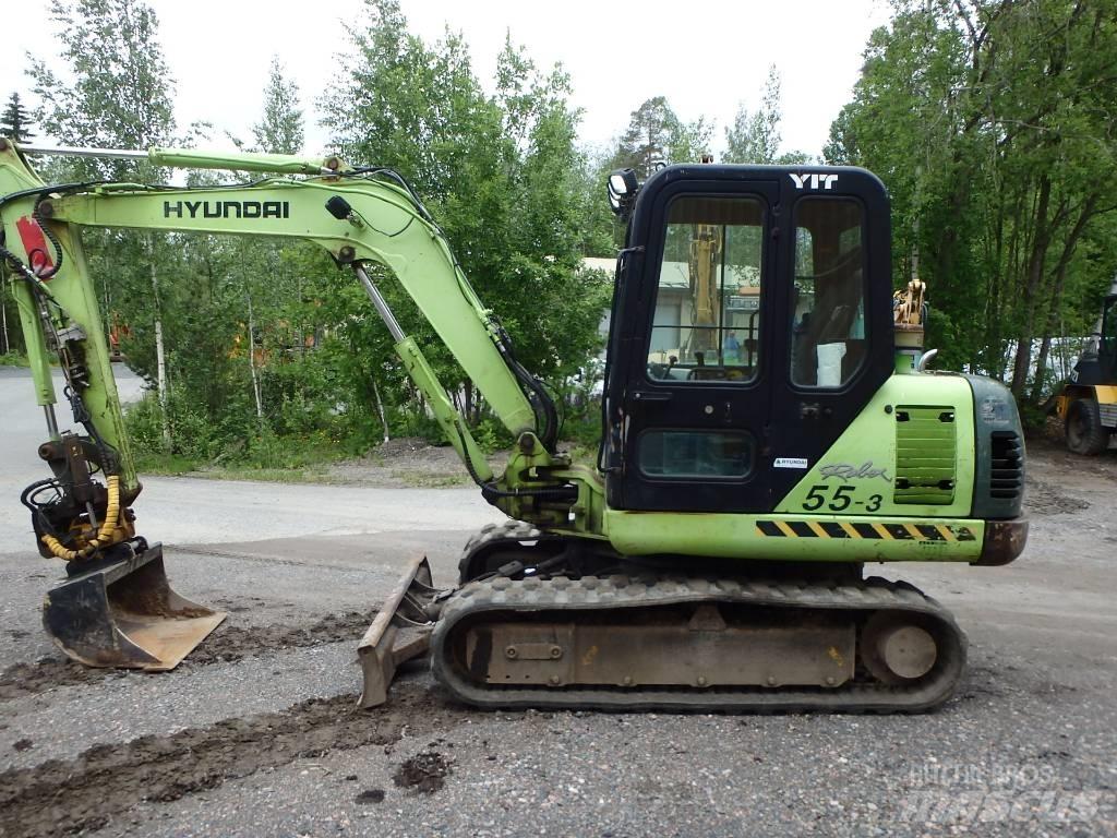 Hyundai Robex 55-3 Mini pelle < 7t