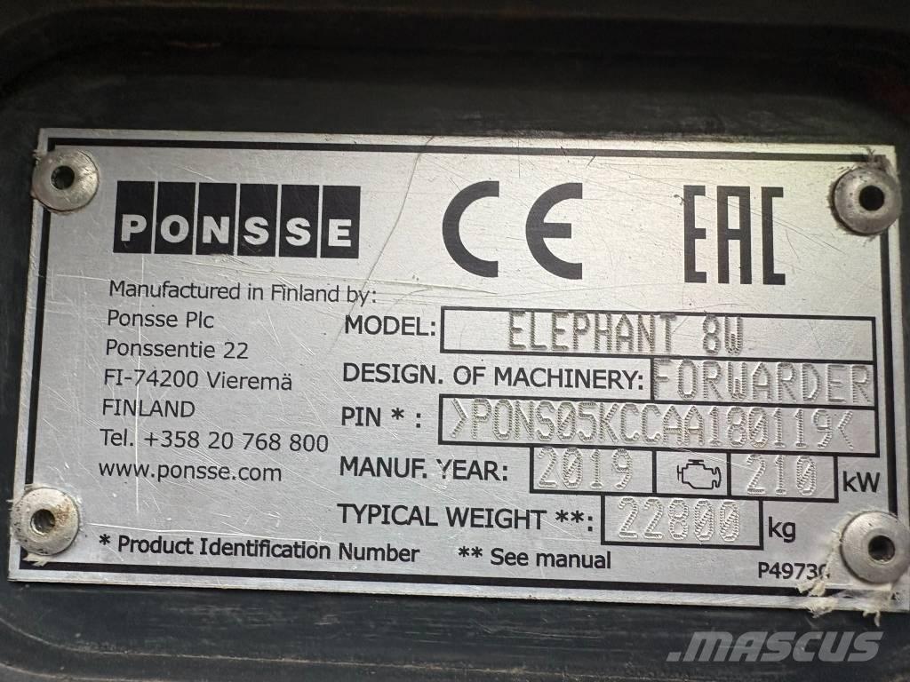 Ponsse Elephant Porteur