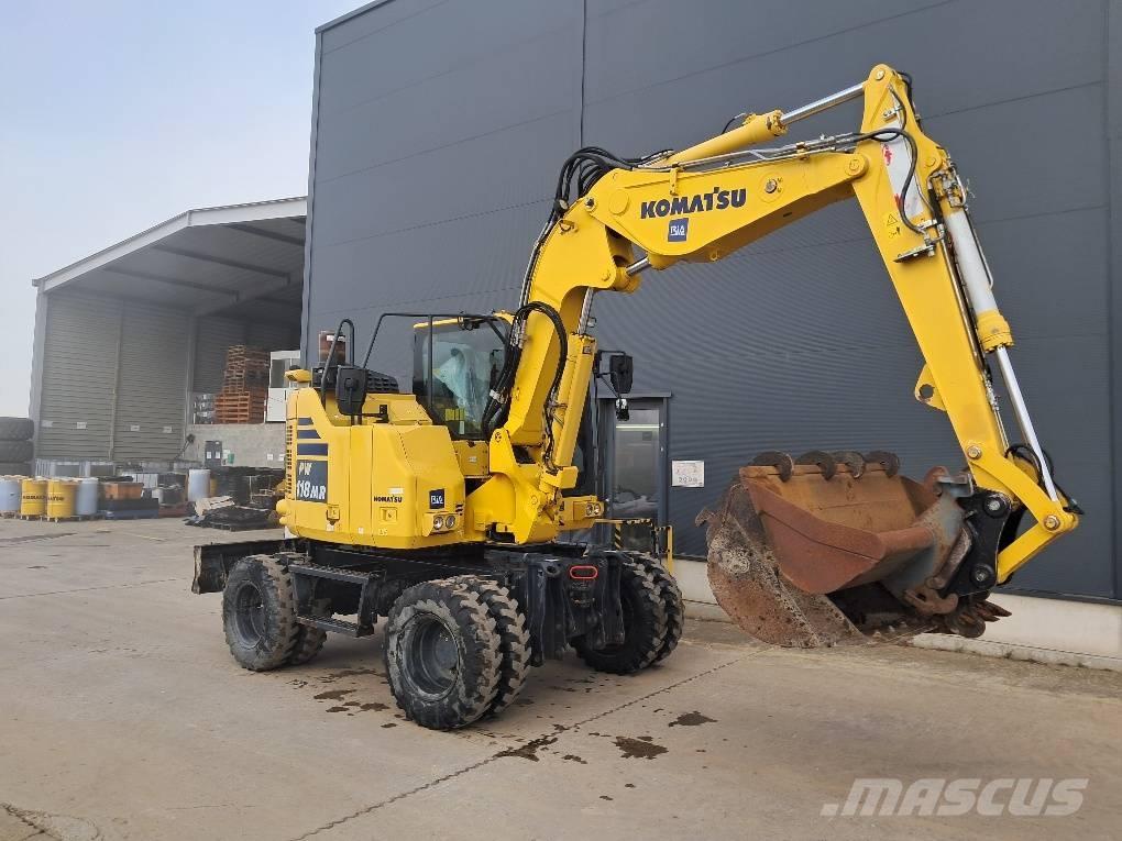 Komatsu PW118MR-11 Pelle sur pneus