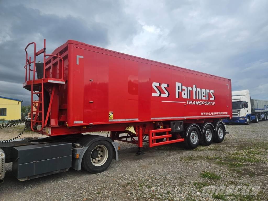 Stas 53m3 Benne semi remorque