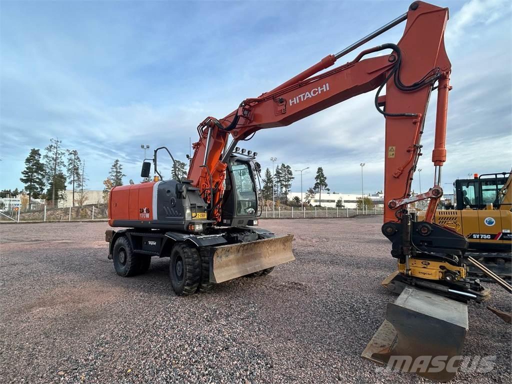 Hitachi ZX 170W-3 Pelle sur pneus