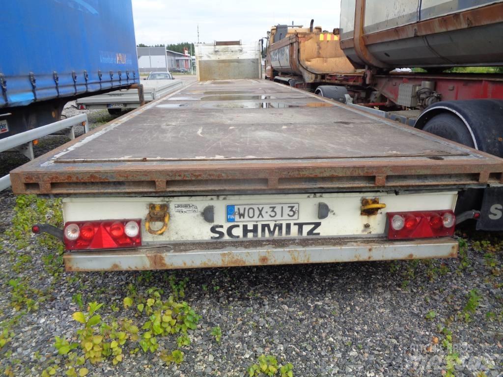 Schmitz S 01 Semi remorque plateau ridelle