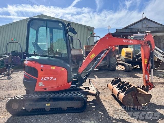 Kubota U 27-4 Mini pelle < 7t