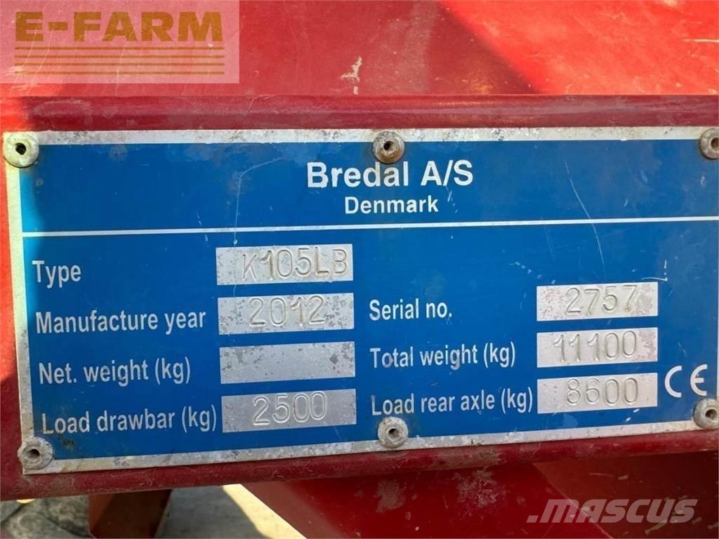 Bredal K105LB Semoir à engrais