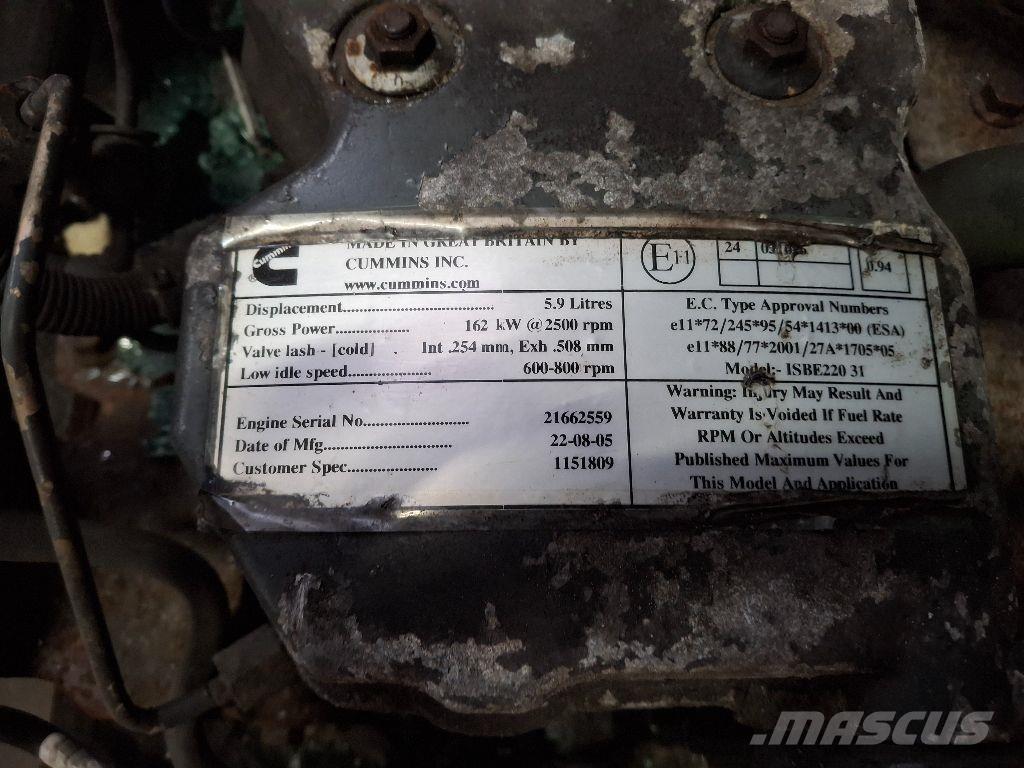Cummins ISBE220 31 Moteur