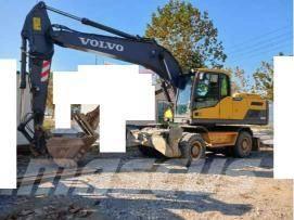 Volvo EW 205 D Pelle sur pneus