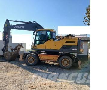 Volvo EW 205 D Pelle sur pneus