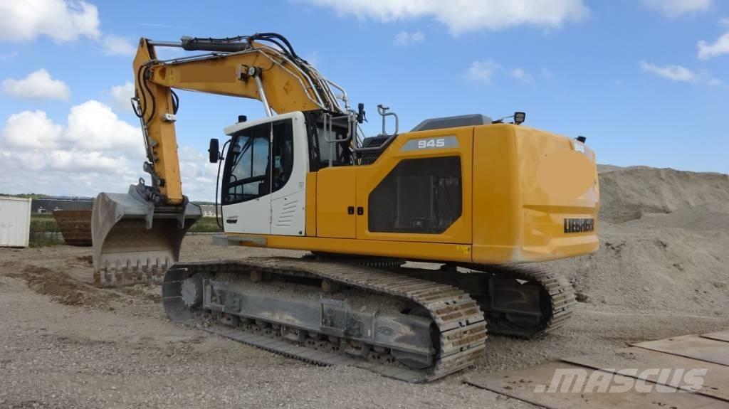 Liebherr R945 3d GPS Pelle sur chenilles