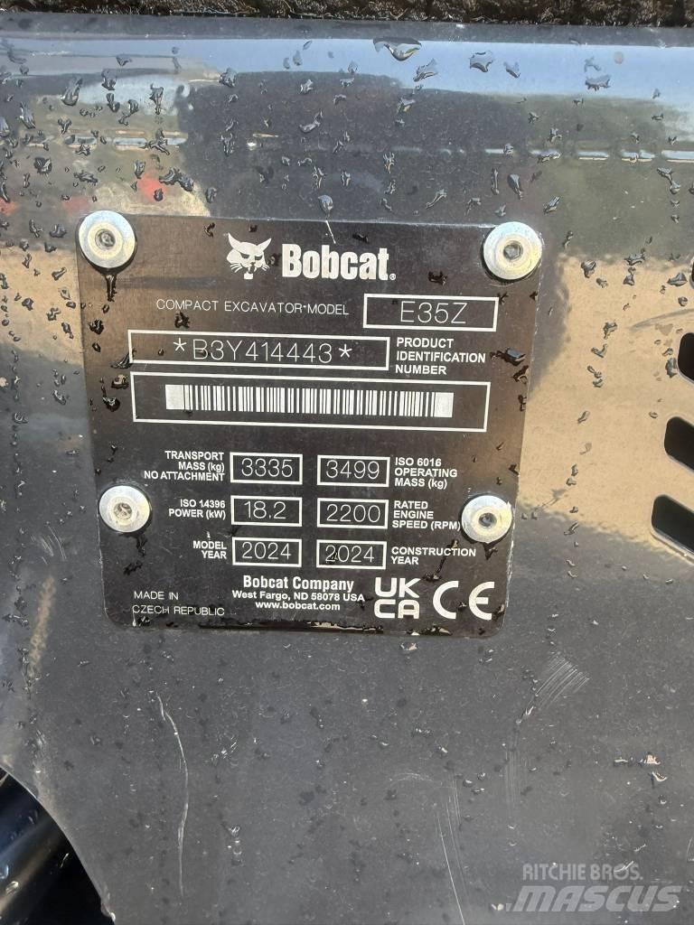 Bobcat E 35, 549h Mini pelle < 7t