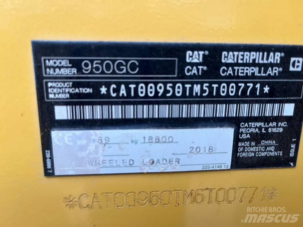 CAT 950GC Chargeuse sur pneus