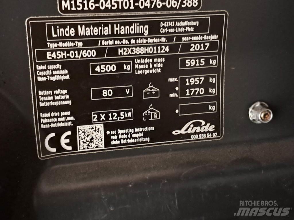 Linde E45H-01/600 Chariots élévateurs électriques