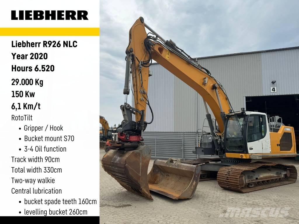 Liebherr R926 Pelle sur chenilles