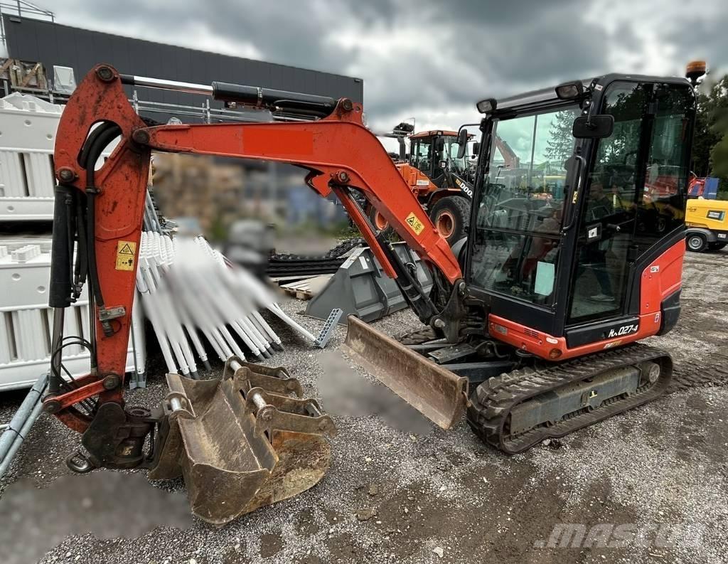 Kubota KX 027 Mini pelle < 7t
