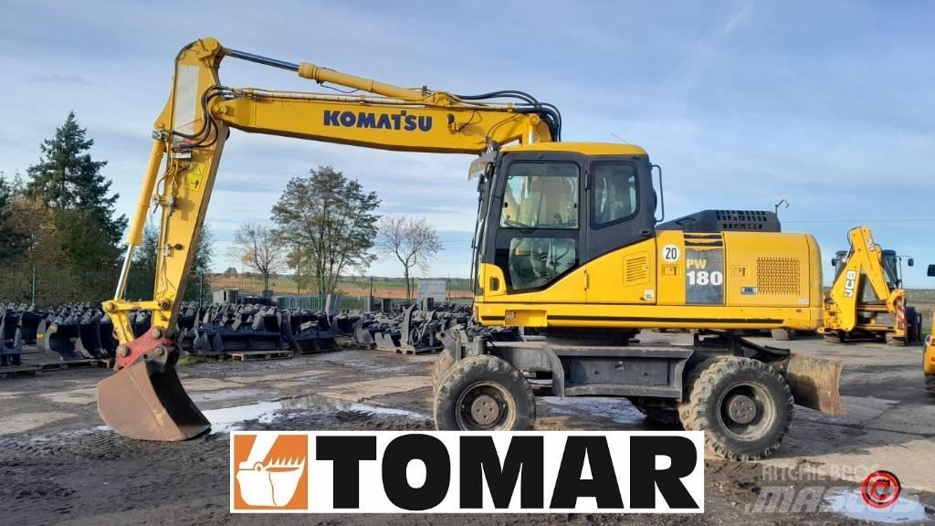 Komatsu PW 180-7 Pelle sur pneus