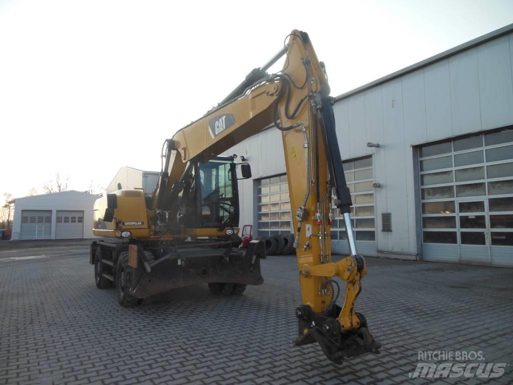 CAT M 316 D Pelle sur pneus