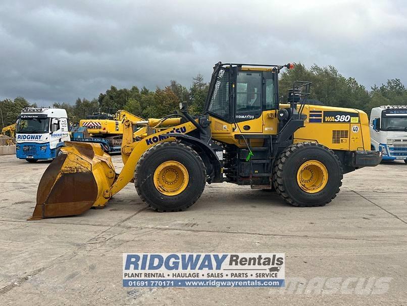 Komatsu wa380 Chargeuse sur pneus