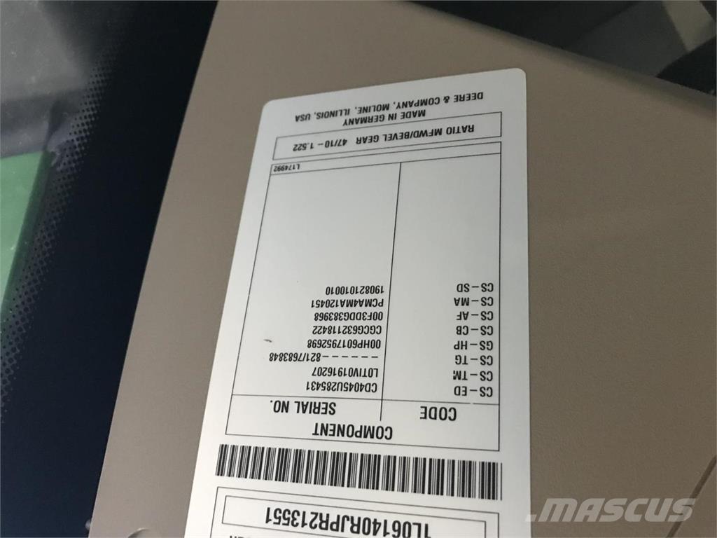 John Deere 6R 140 Tracteur