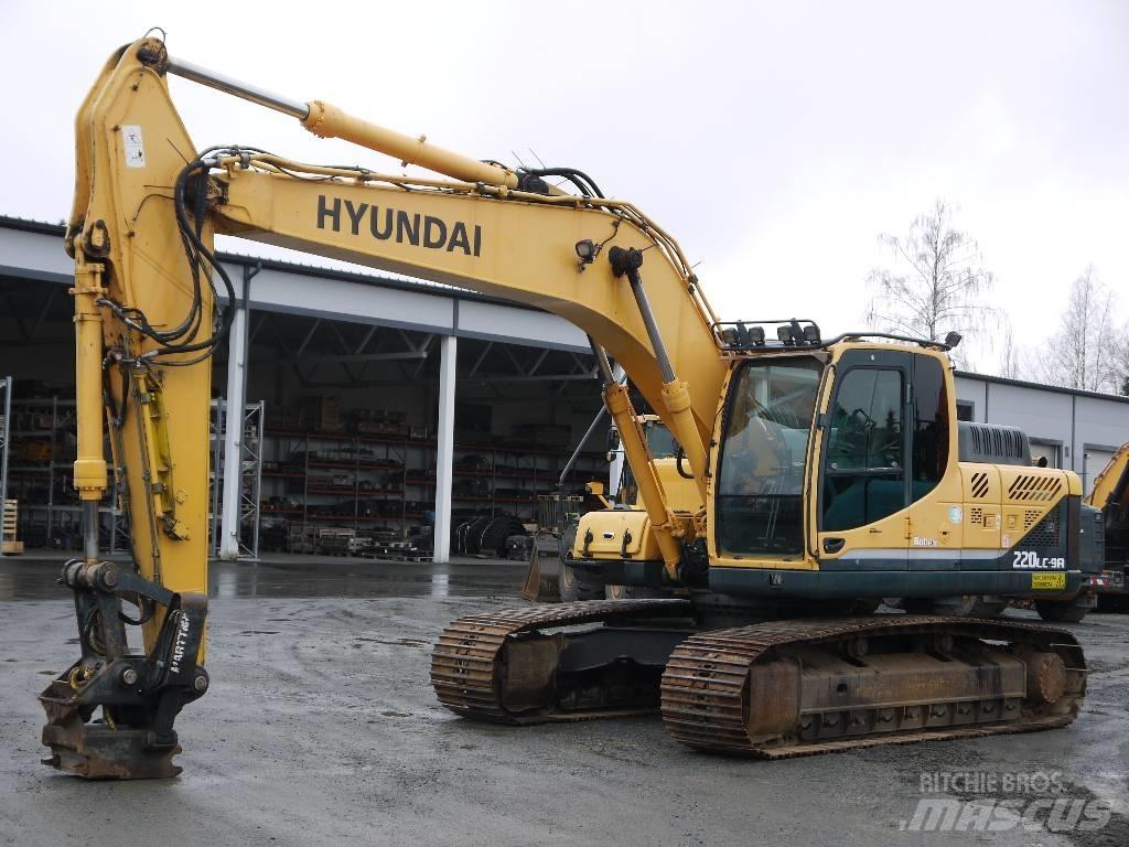Hyundai R 220 LC-9A Pelle sur chenilles